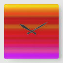 Recherche de multicolore horloges Rayé