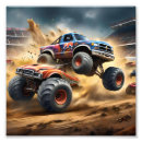 Recherche de monster truck posters Camion