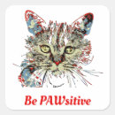 Recherche de citation drôle de chat autocollants Mignon