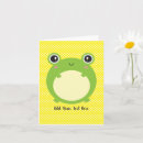 Recherche de crapaud vœux cartes Mignon