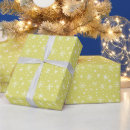 Recherche de flocons de neige papier cadeau Blanc
