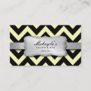 Recherche de motif de chevron cartes visite Noir