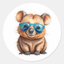 Recherche de wombats autocollants Mignon
