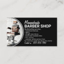 Recherche de moderne coiffure cartes visite Chic