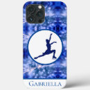 Recherche de patinage de glace iphone coques Bleu