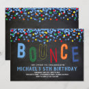 Recherche de rebond invitations Fête de trampoline
