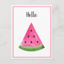 Zoek naar watermeloen briefkaarten Modern