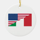 Recherche de drapeau italien ornements Américaine