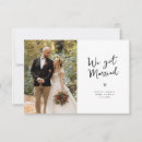 Recherche de elopement party invitations Élégant