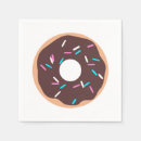 Zoek naar chocolade servetten Donut