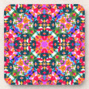 Recherche de coloré motif dessous de verres Pour elle