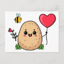 Recherche de abeille kawaii cartes postales Heureux