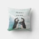 Recherche de pingouin mignon coussins Animal d'hiver