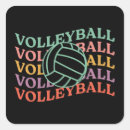 Recherche de volley autocollants Joueur de volley