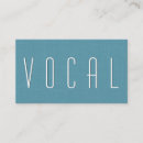 Zoek naar vocalist visitekaartjes Elegant