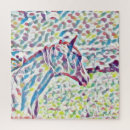 Recherche de chevaux puzzles Rural