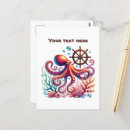 Recherche de poulpes cartes postales Pieuvre