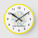 Recherche de motif fou horloges Fleurs