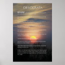 Recherche de poème desiderata posters Aller tranquillement