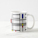 Recherche de mondriaan tasses Rouge