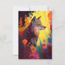 Recherche de portrait loup vœux cartes Nature