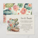Recherche de western remerciements cartes Bride