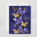 Recherche de indigo vœux cartes Papillon