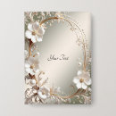 Recherche de cadre floral badges Moderne