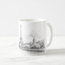 Recherche de tour eiffel vintage tasses Café
