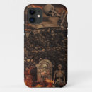 Recherche de feu de crâne iphone coques Halloween