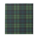 Recherche de tissu blocsnotes Tartan