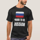 Recherche de russe tshirts Drapeau