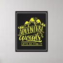 Recherche de aventure impressions sur toile Texte