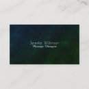 Recherche de nuances de vert cartes visite Affaires