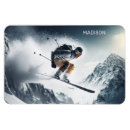 Recherche de skier magnete Montagnes