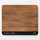 Recherche de cuir vintage tapis souris Élégant