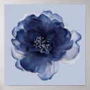 Zoek naar pioen bloemen posters Blauw