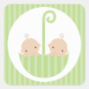 Recherche de jumeaux garçon et fille autocollants Neutre