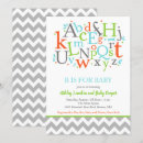 Recherche de alphabet m invitations Mother to be