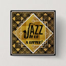 Recherche de jazz badges Rétro