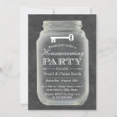 Zoek naar chalkboard housewarming uitnodigingen Rustic
