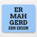 Recherche de slogans drôles tapis souris Typographie