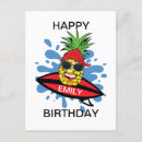 Recherche de ananas anniversaire cartes Cool