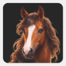 Recherche de portrait de cheval autocollants Équin