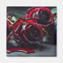 Recherche de rose mariage magnets Gothique