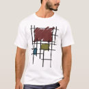 Recherche de mondrian tshirts Rouge