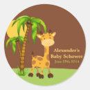 Recherche de baby shower jungle autocollants Animal