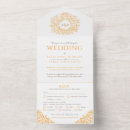 Recherche de feuille orange invitations Monogramme