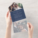 Recherche de rsvp de bleu marine invitations Moderne