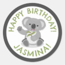 Recherche de koala anniversaire autocollants Mignon